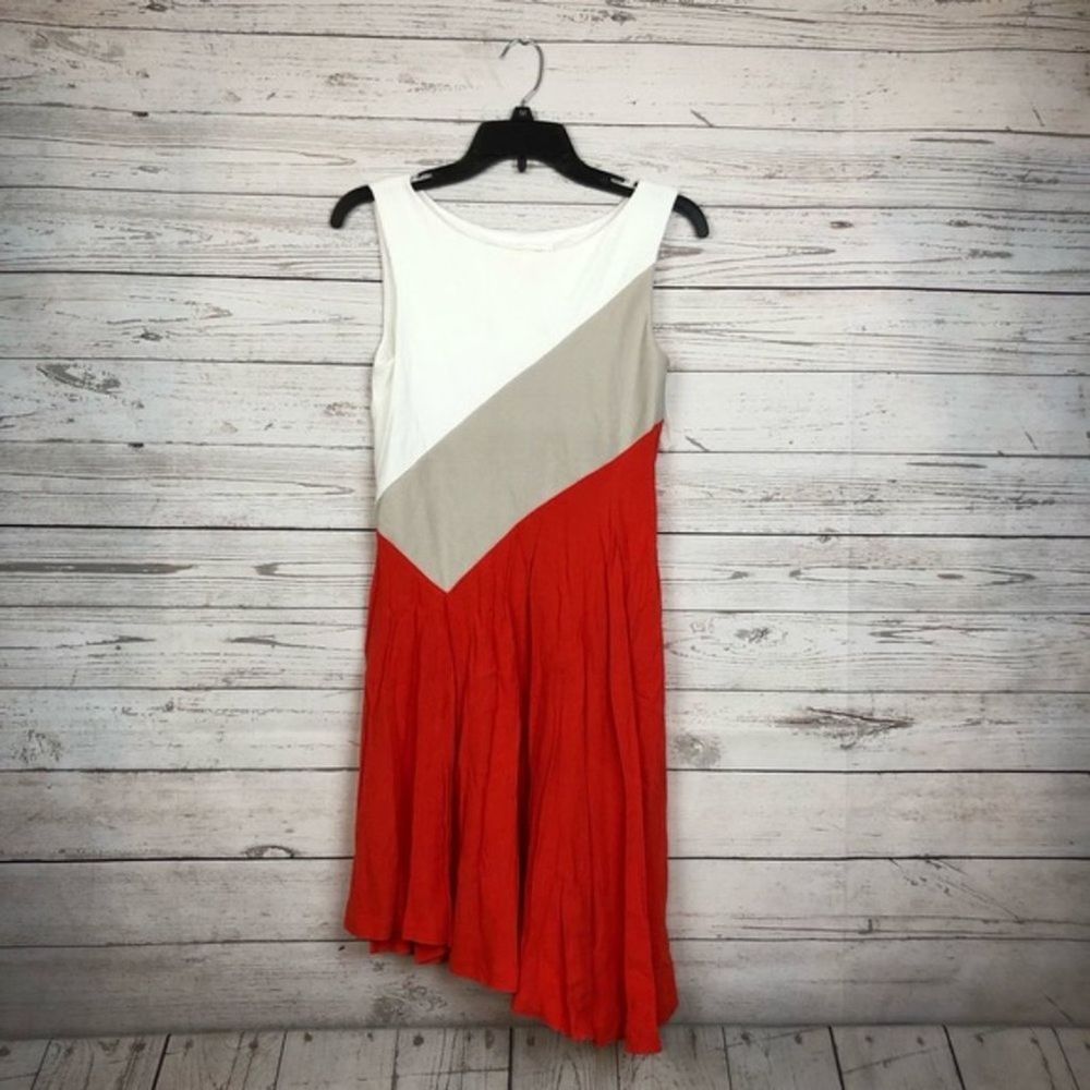 Anthropologie Maeve Color Block Cameroon Dress - Picture 3 of 7